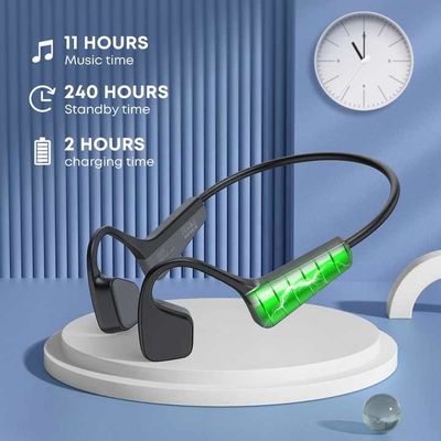 주문 랭스돔 스포츠 블루투스 헤드폰 듀 웨이 라디오 NO 터치 스크린 뼈 전도 블루투스 에어폰 블루투스 V5.4 표준 온라인 제품