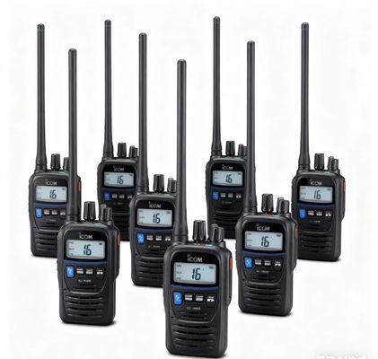 주문 위험 지역용 16개 저장 채널 및 작동 온도 -20°C~+60°C를 갖춘 Icom IC-M85UL VHF 해상 무전기 온라인 제품