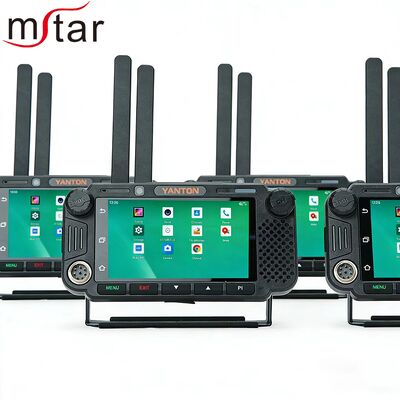 주문 YANTON TM-7600 모바일 자동차 통신을 위한 GPS 및 IP 네트워크와 함께 프로페셔널 4G LTE PTT 라디오 온라인 제품