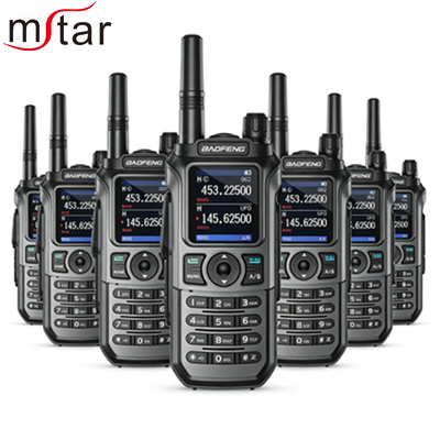 주문 BAOFENG UV-21R 6W TRI-BAND 햄 라디오 1.77 '색 스크린과 NOAA 999CH 장거리 워키 토키 온라인 제품