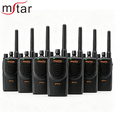 주문 모토로라 쌍방향 라디오 DMR 워키 토키 5W 출력 전력 16 저장 채널 및 400-470MHz 주파수 범위 온라인 제품
