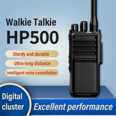 디지털 쌍방향 라디오 HP500 GPS 블루투스 UHF VHF 프로 DMR 휴대용 쌍방향 라디오 워키 토크