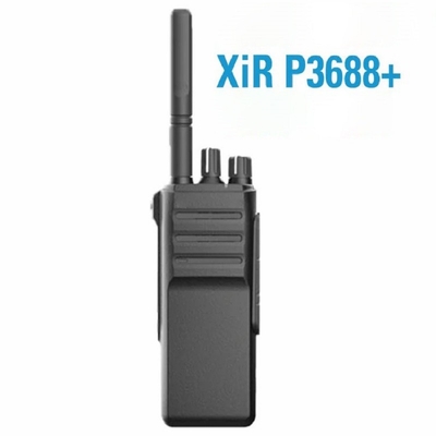 디지털 쌍방향 라디오 XIR P3688+ 휴대용 디지털 아날로그 GPS 기능 DMR 비상 경보