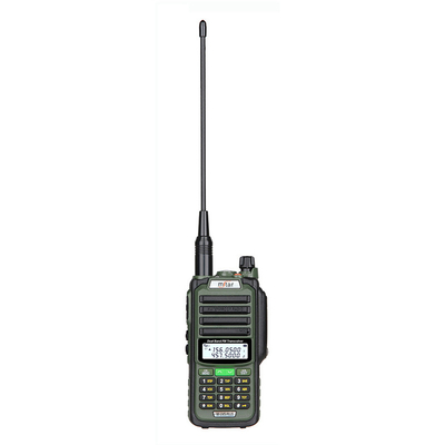 MSTAR CHIERDA 월키 토키 UV 듀얼 세그먼트 IP68 방수 2차원 라디오 월키 토키 M-UV5 PLUS