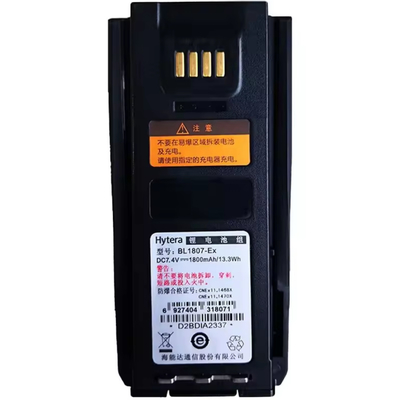 배터리 BL1807-Ex 1800mAh 리오이온 폭발 방지 배터리 하이테라 워크 토키 PD710Ex PD790Ex 2중선 라디오