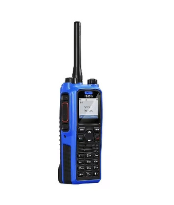 방수 2방향 라디오 PD795EX FM 표준 및 IP67 등급 보호가있는 IEC 표준.