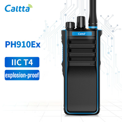 Caltta Kirisun 2 Way Radio 검은색 휴대용 디지털 워키 토키 폭발 방지 IP68 방수 및 먼지 방지