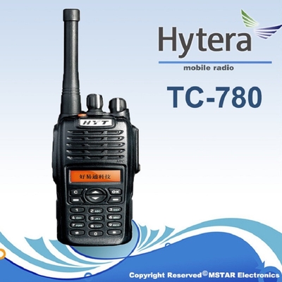 TC780 IP54 보안 보증 완전 신호 부차 개발 워키 토키