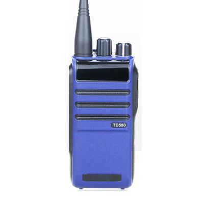 TD550 아날로그/디지털 녹화 기능 DMO True 2 슬롯 외관 워키 토키