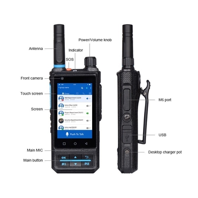 인리코 S200 빅 디스플레이 4G LTE 전면 카메라 2MP 와이파이 한 클릭 SOS GPS 비디오 / 음성