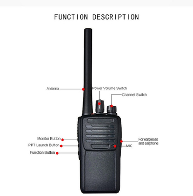 디지털 모토로라 VZ-D281 2방향 라디오 워키 토키 야외 모험용 장거리