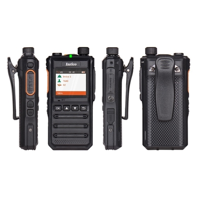 인리코 T640 POC 장거리 쌍방향 라디오 2.8' HD 디스플레이 POC 장거리 쌍방향 라디오 IP54 등급과 고화질 2MP 전면 카메라