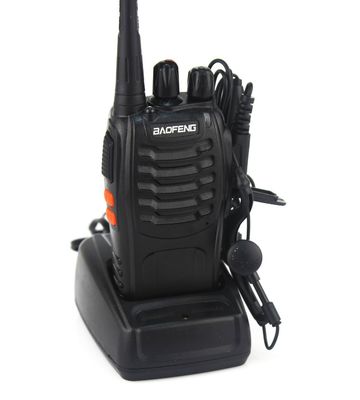 바오펜 BF-888S 플러스 UHF 워키 토키 3-5km 범위