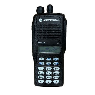 Motorola GP338 UHF VHF 양방향 라디오 IPX6 방수 5W