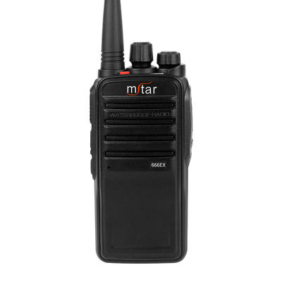 MSTAR DP666EX 방수 폭발 방지 워키 토키 5W UHF VHF
