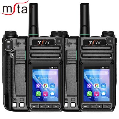 MSTAR M-328T 휴대용 4G POC LTE 쌍방향 라디오, 고해상도 2.4인치 안드로이드 OS 및 듀얼 카메라