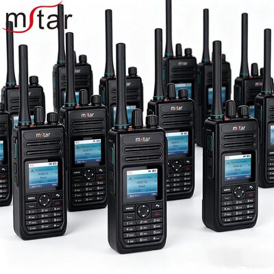 M-768 DMR+PoC 워키토키 (베이더우/GPS 위치 확인 기능, 1.8인치 LCD, IP68 방수 기능 양방향 무전기)