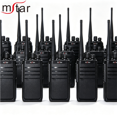 MSTAR MDP-500 고전력 5W 폭발 방지 듀얼 주파수 워키 토키 2-방향 라디오 3-8km 범위